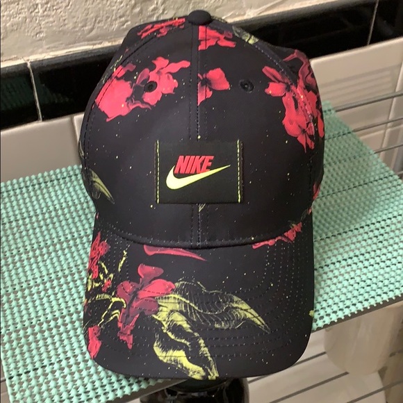 nike floral hat